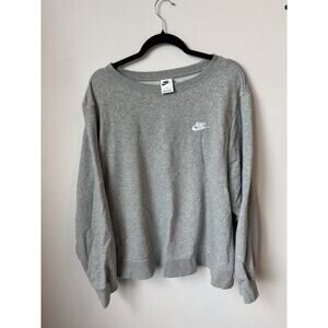 Nike Sportswear Club Fleece Crewneck Sweatshirt Women Size 3X